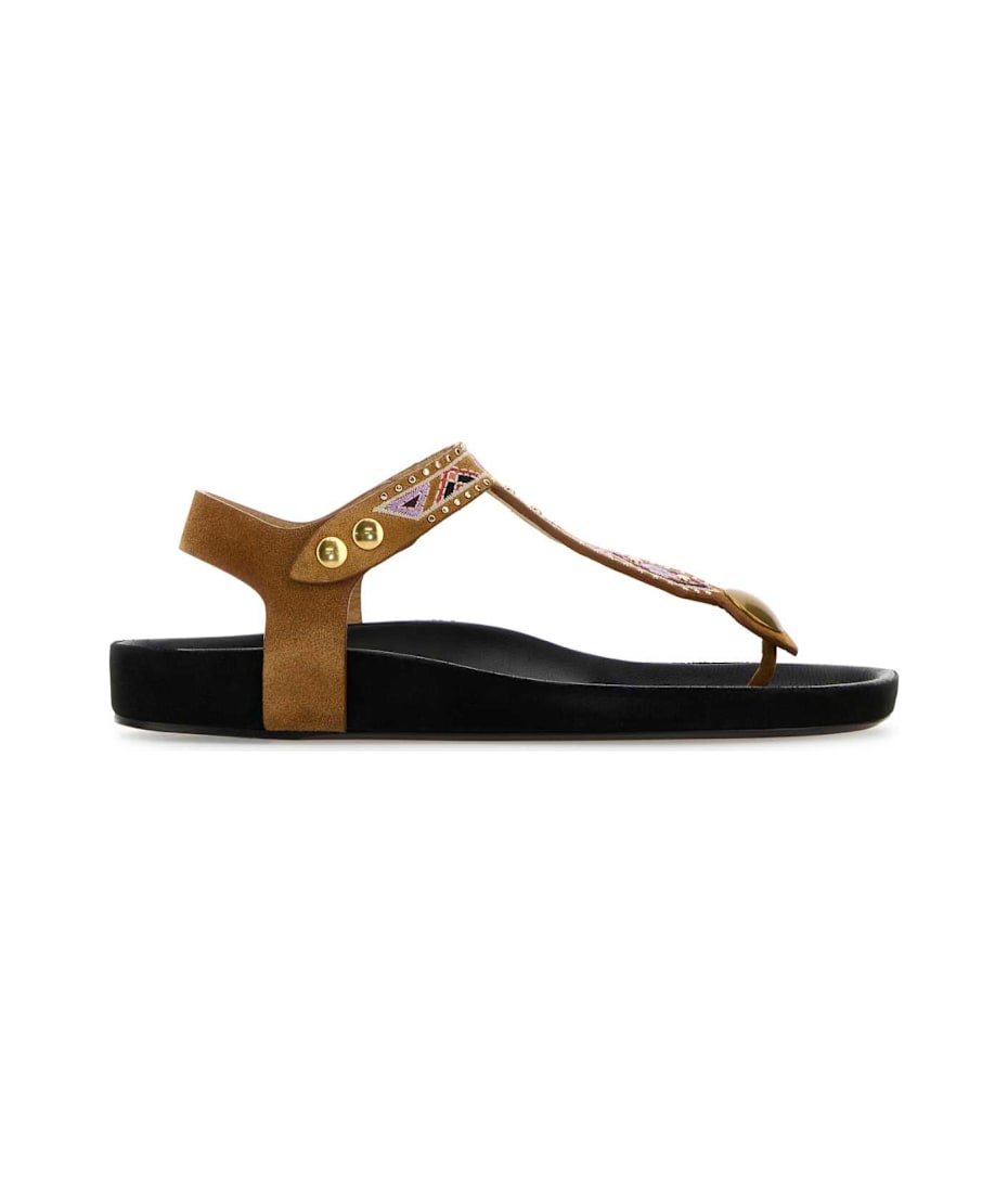 Isabel Marant Embellished Suede Sandals | italist Isabel Marant Embellished Suede Sandals | italist
