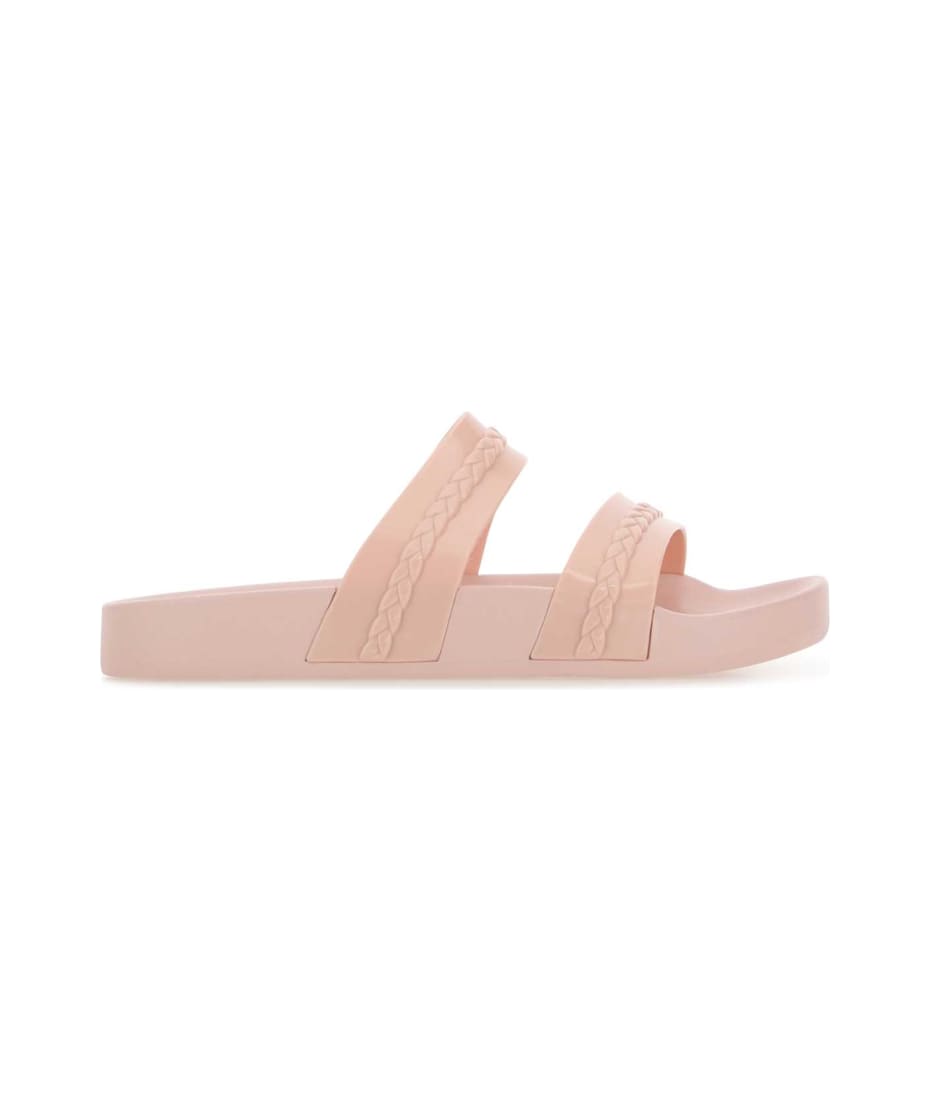 サンダル・ミュール ANCIENT GREEK SANDALS Pink PVC slippers (MELI PALEPINK) Ancient Greek Sandals Pink Pvc Meli Slippers | italist