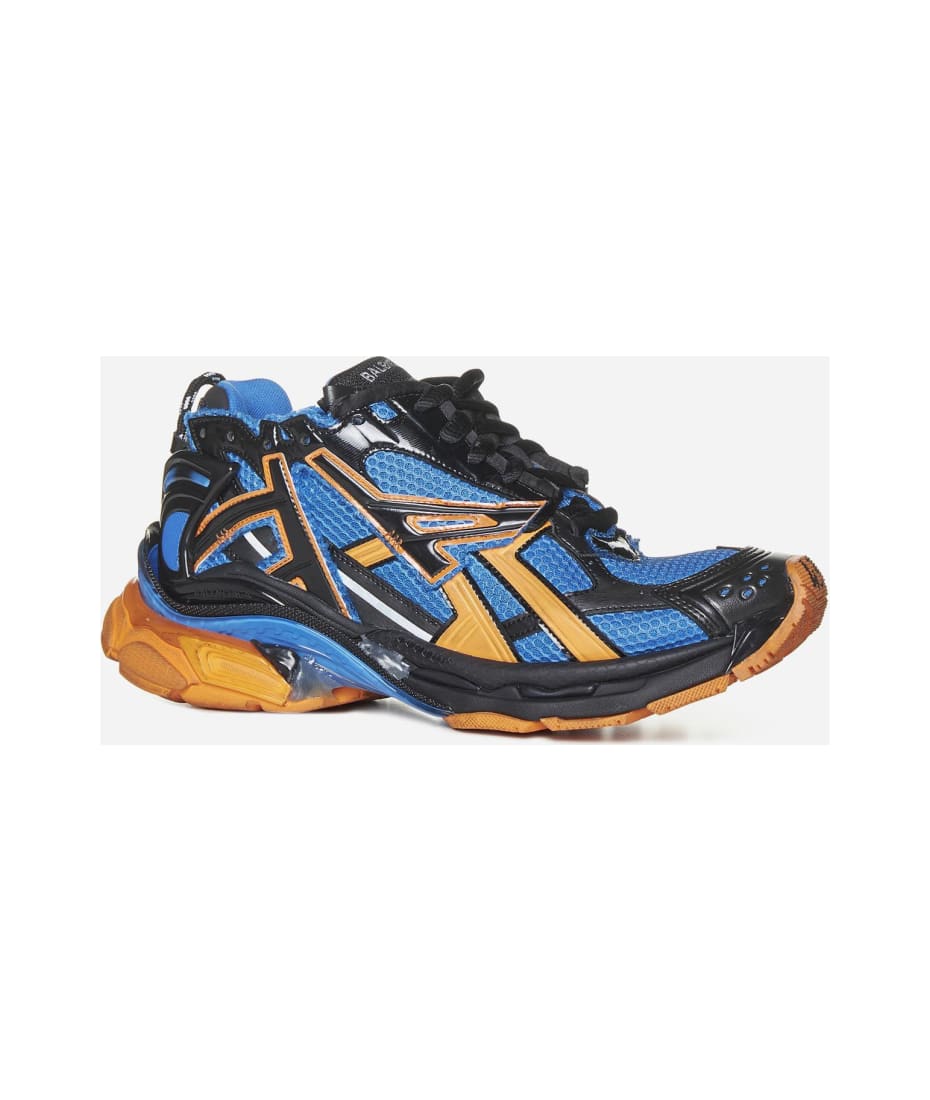 【送料&関税込】Balenciaga Runner Faux Leather And Mesh Snea Balenciaga Runner Faux Leather And Mesh Sneakers | italist