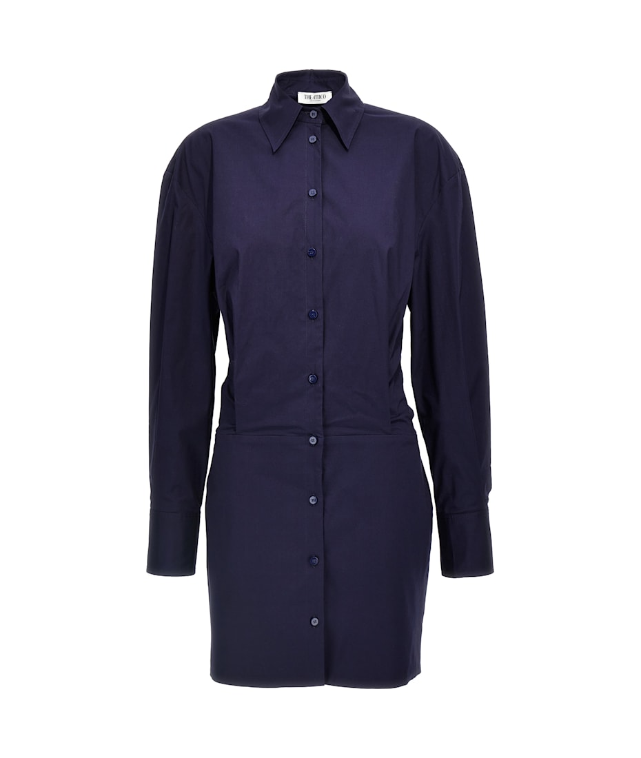 【関税込み】THE ATTICO MINI CHEMISIER DRESS The Attico Mini Chemisier Dress | italist