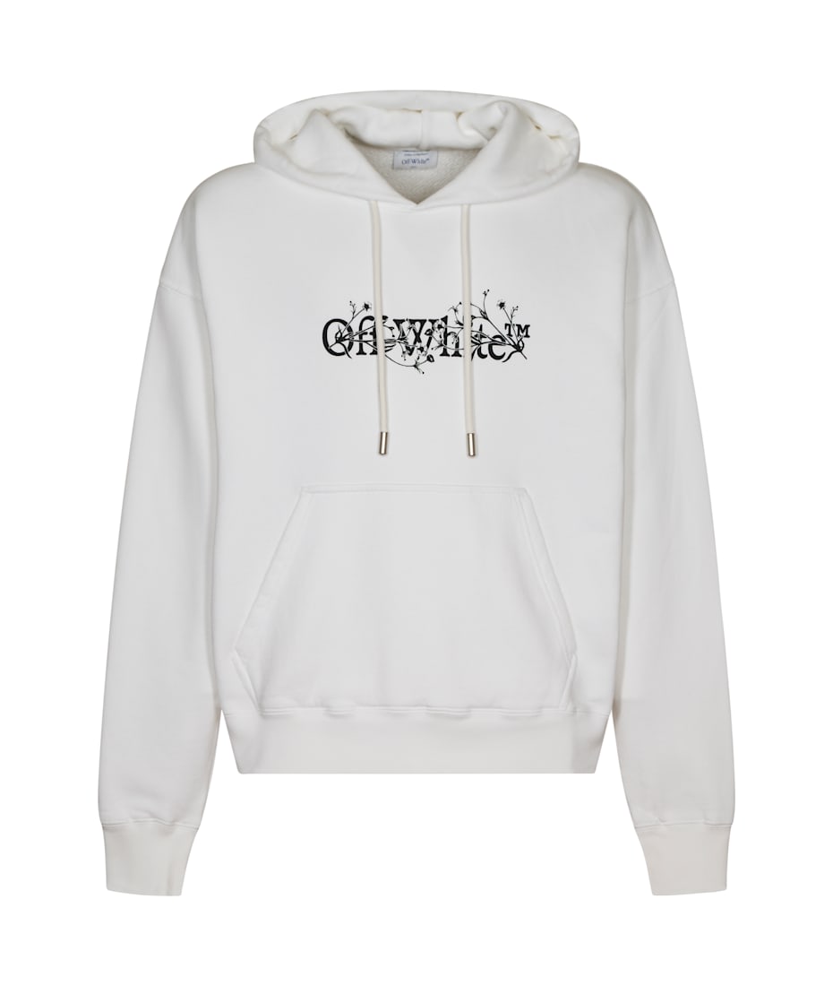 Off-White Bookish Flower Skate Hoodie | italist
