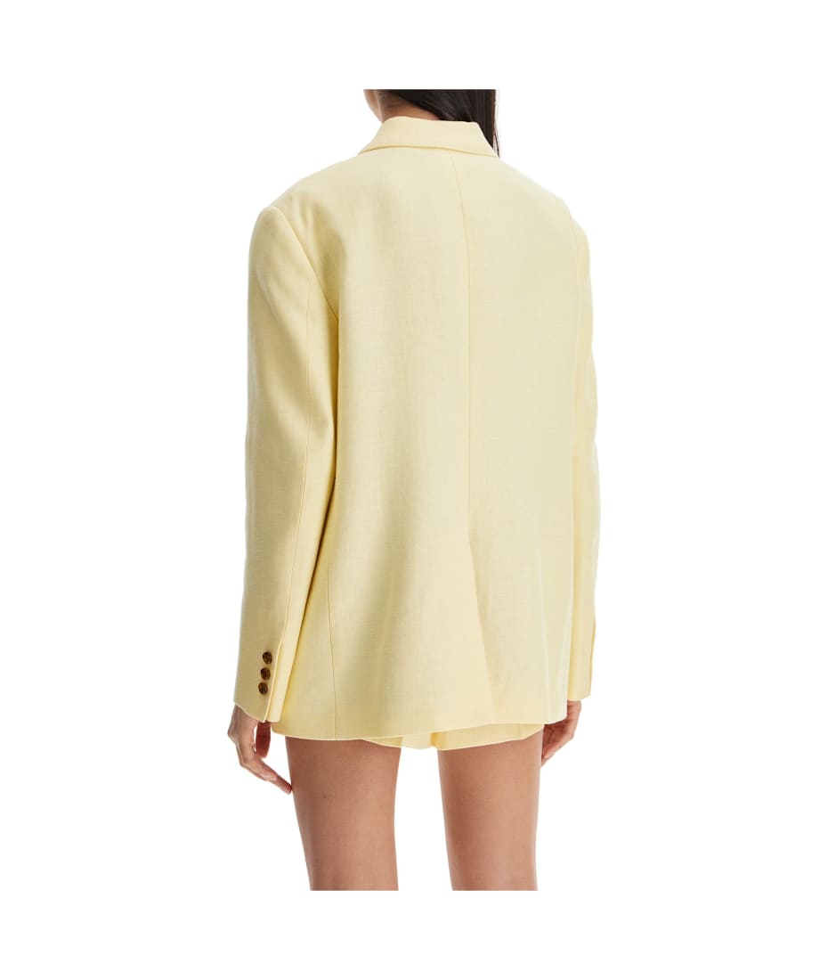 ジャケット BLAZE MILANO light yellow linen oversized blazer Blazé Milano Light Yellow Linen Oversized Blazer | italist