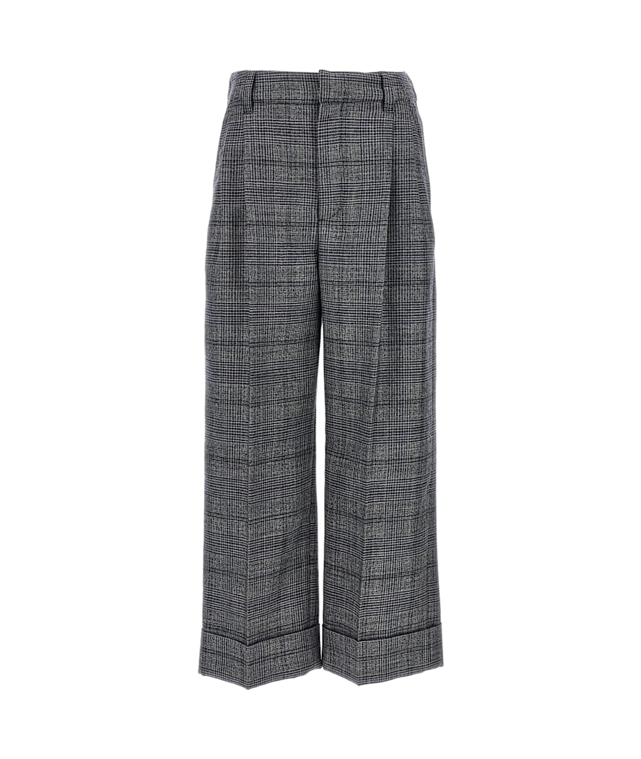 パンツ Brunello Cucinelli Pied De Poule Wool Pants Brunello Cucinelli Pied De Poule Wool Pants | italist