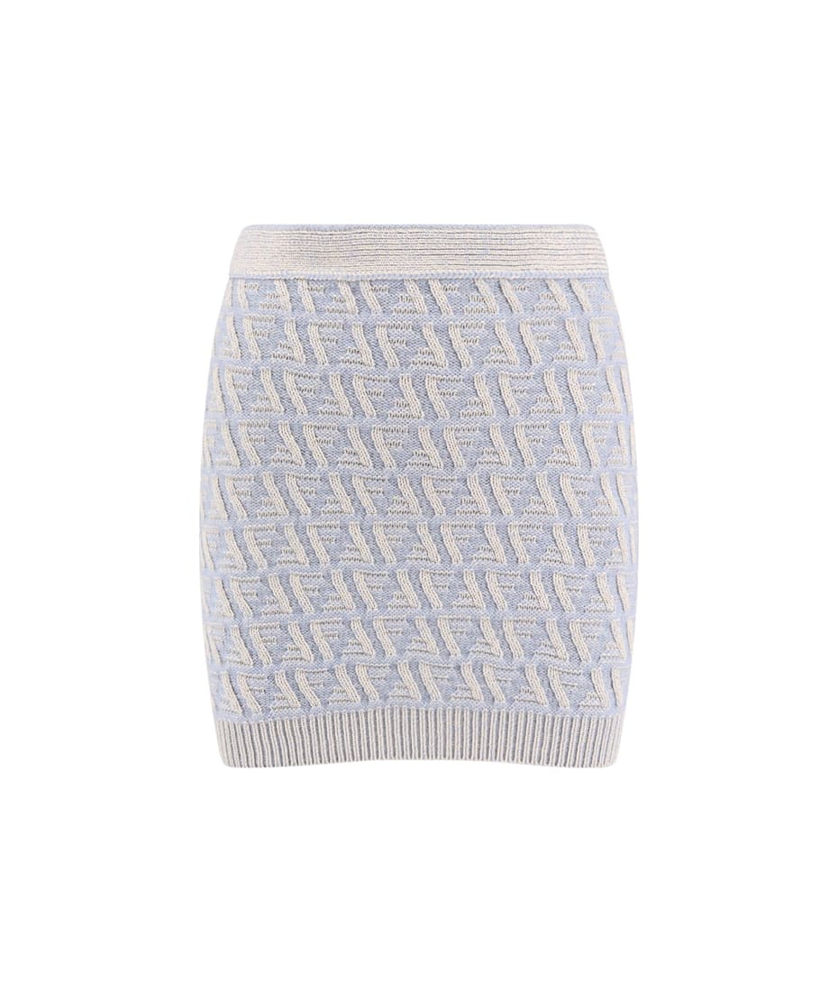 スカート FENDI Embroidered Silk Blend Mini Skirt Fendi Embroidered Silk Blend Mini Skirt | italist