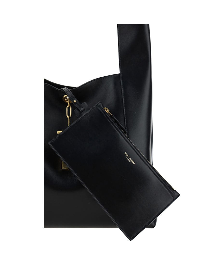 Saint Laurent Tanger Leather Shoulder Bag | italist, ALWAYS