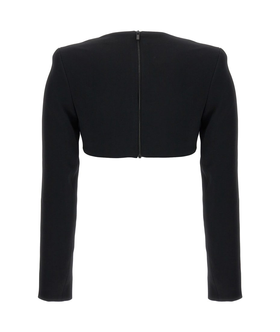 Tシャツ・カットソー DAVID KOMA Top '3D Crystsal Chain and Square Neck' David Koma Top '3d Crystsal Chain And Square Neck' | italist
