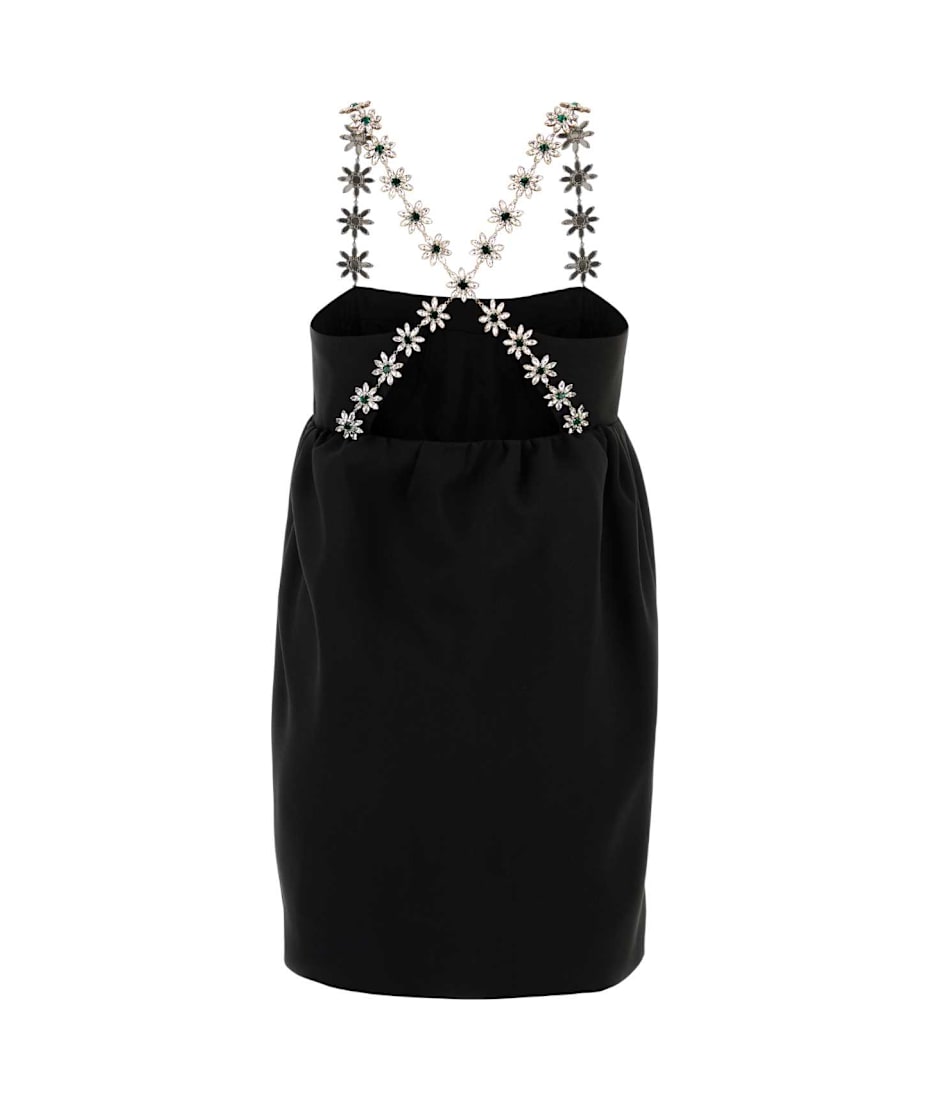 Prada Black Sable Mini Dress | italist
