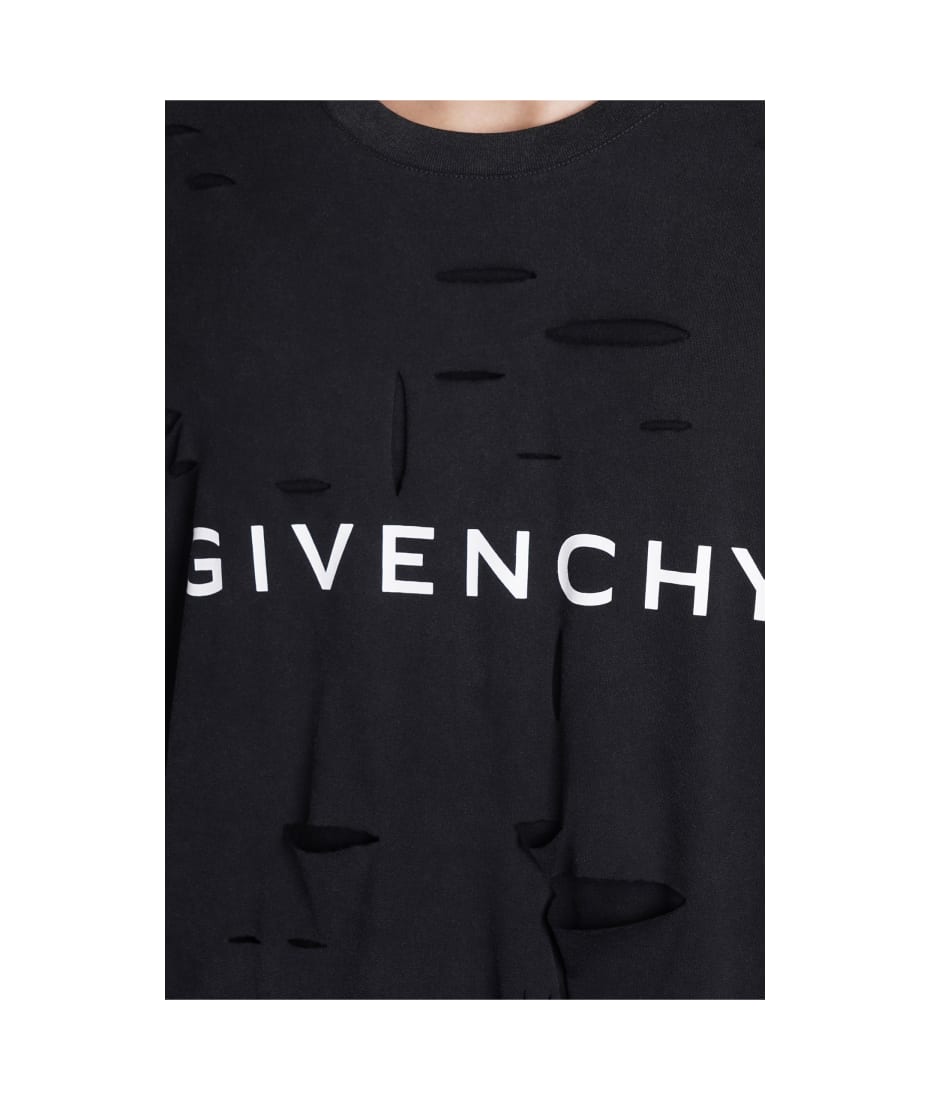 Givenchy Destroyed Effect T-shirt | italist