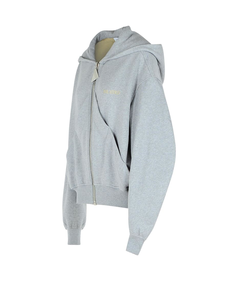 ジャケット THE ATTICO Women Hoodies 250WCF00015876 Gray The Attico Hoodies for Women | Online Sale up to 60% off | Lyst