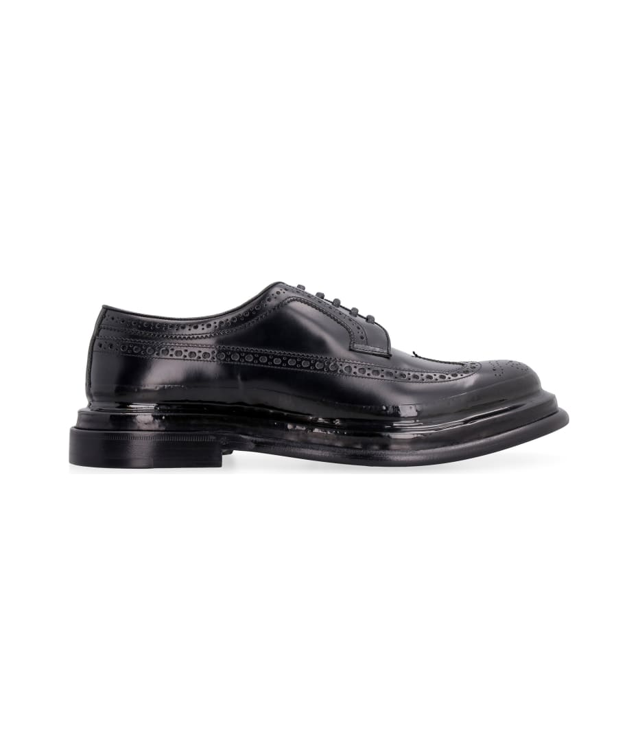 Dolce & Gabbana Leather Lace-up Shoes | italist