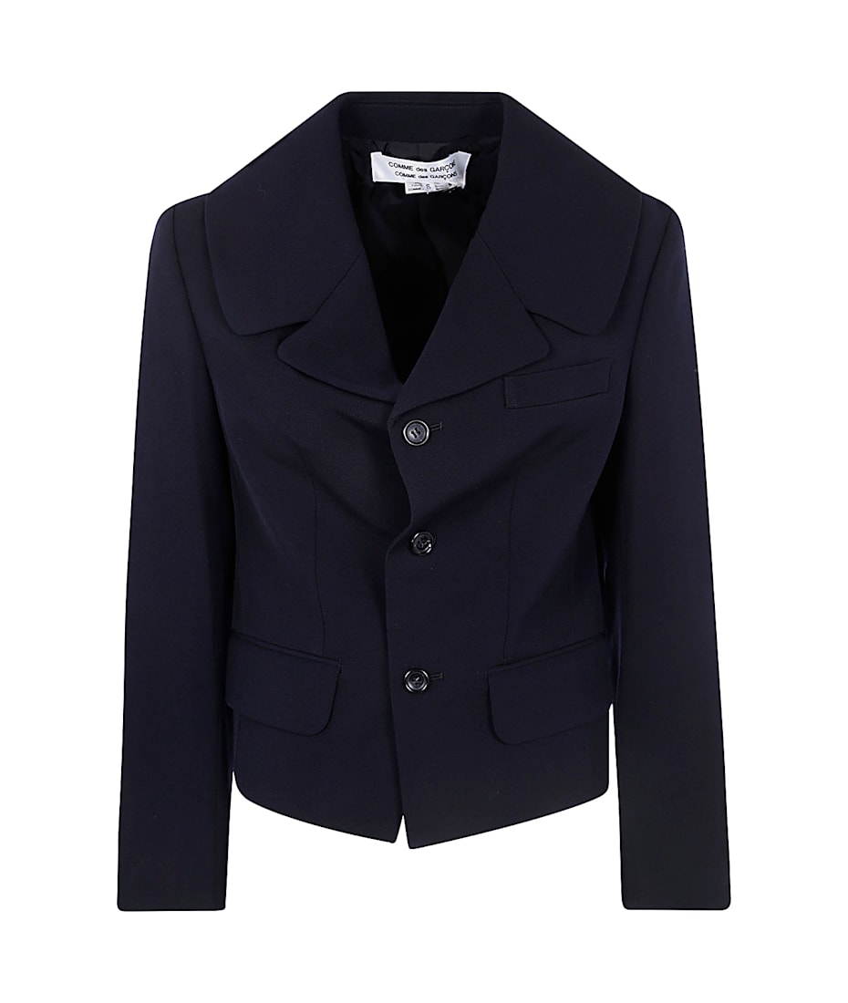 ジャケット COMME des GARCONS FW24 LADIE`S JACKET (RN J012 NAVY) Comme des Garçons Comme des Garçons Ladie`s Jacket | italist