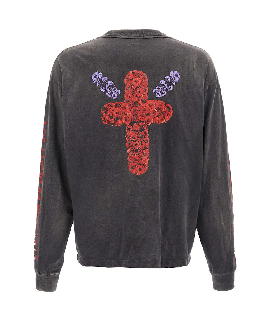 【大人気★】*Saint Mxxxxxx* BR_LS TEE/BORN SAINT 大人気☆】*Saint Mxxxxxx* BR_LS TEE/BORN SAINT