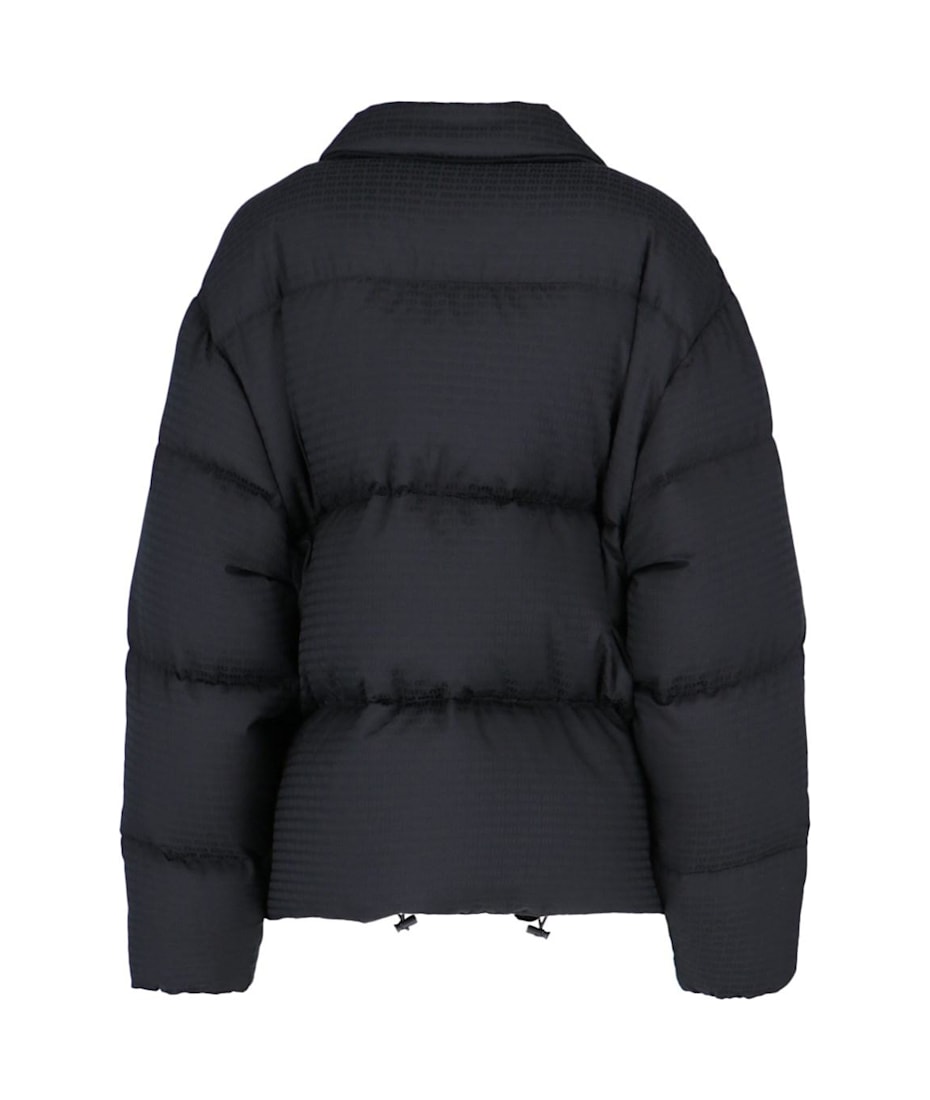 Miu Miu Logo Print Down Jacket | italist