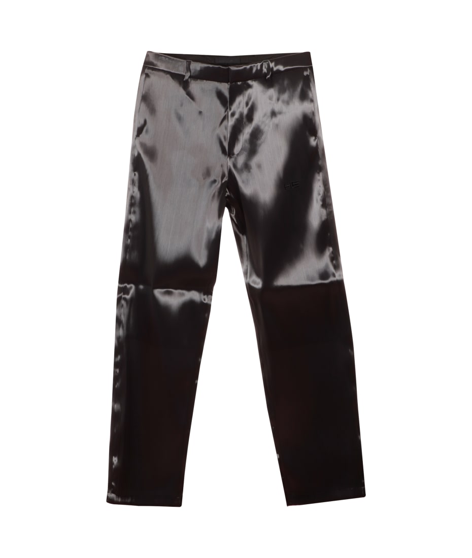 Heliot Emil Liquid Metal Trousers | italist