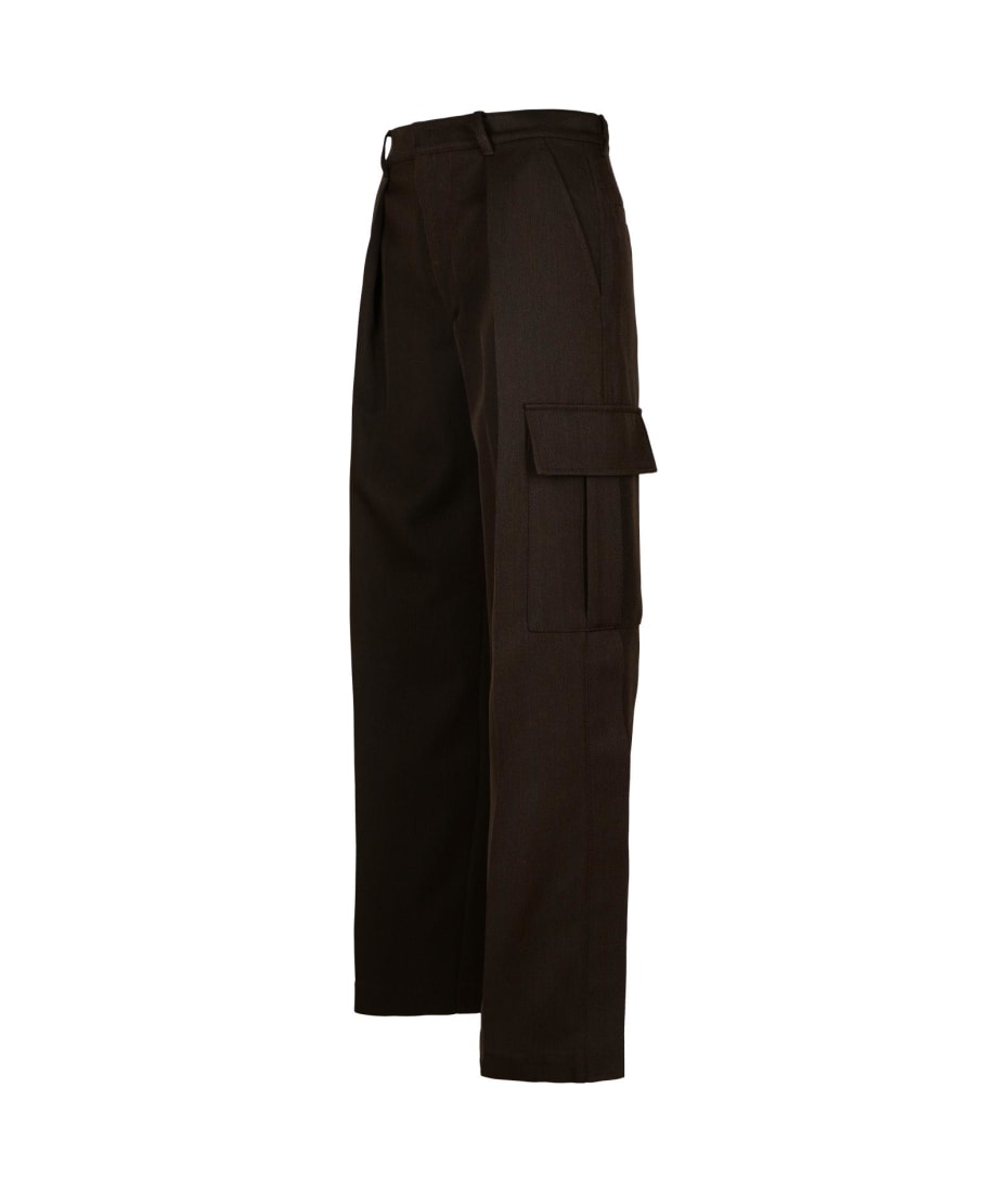 【送料&関税込】Burberry Brown Wool Cargo Pants Burberry Brown Wool Cargo Pants | italist