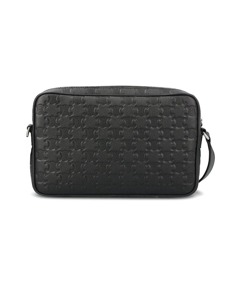 Celine Triomphe Embossed Medium Messenger Bag | italist