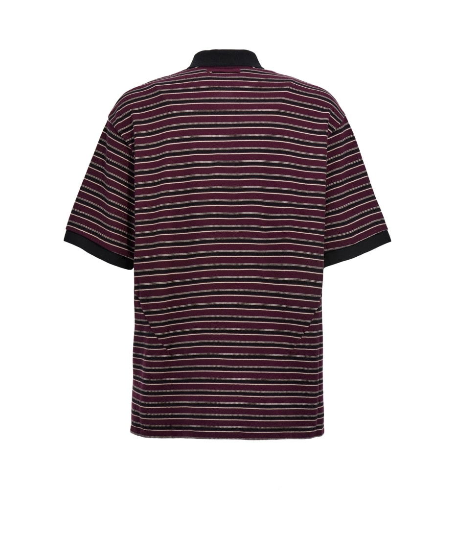 Tシャツ・カットソー IONSEOUL Patty Striped Box Collar T-Shirt RochellePW T-shirt in oceania stripe cotton | BON'A PARTE