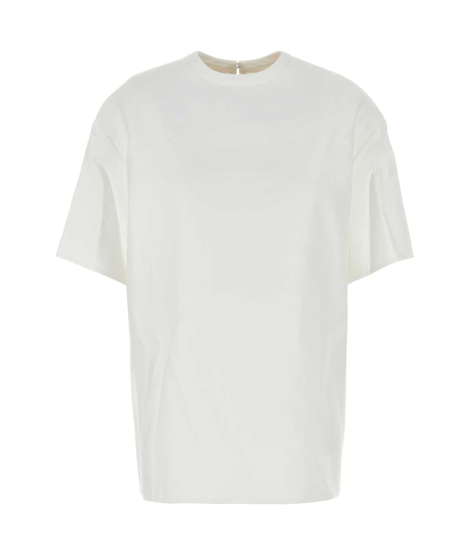 【関税・送料込み】VALENTINO T-SHIRTS WHITE COTTON T-SHIRT Valentino Garavani T-Shirt, Size S