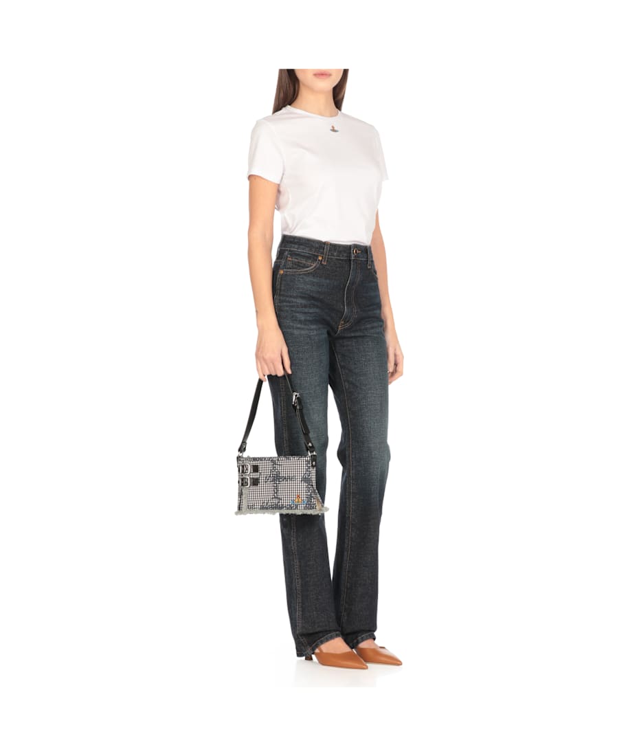 ショルダーバッグ・ポシェット Vivienne Westwood Printed Fabric Heather Shoulder Bag ショルダーバッグ・ポシェット Vivienne Westwood Printed