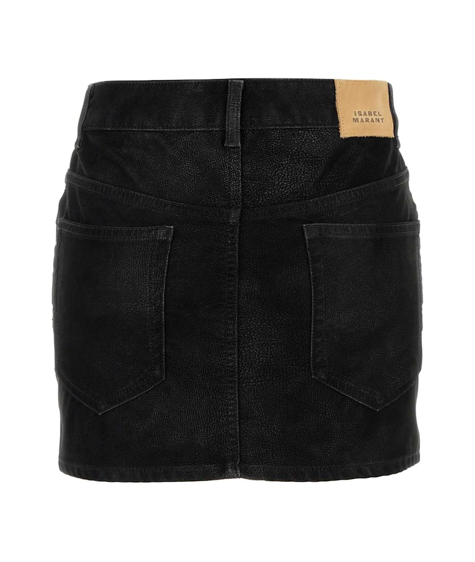 ミニスカート ISABEL MARANT ETOILE KIMMY MINI SKIRT KIMMY SKIRT Woman tabacco | ISABEL MARANT Official online store