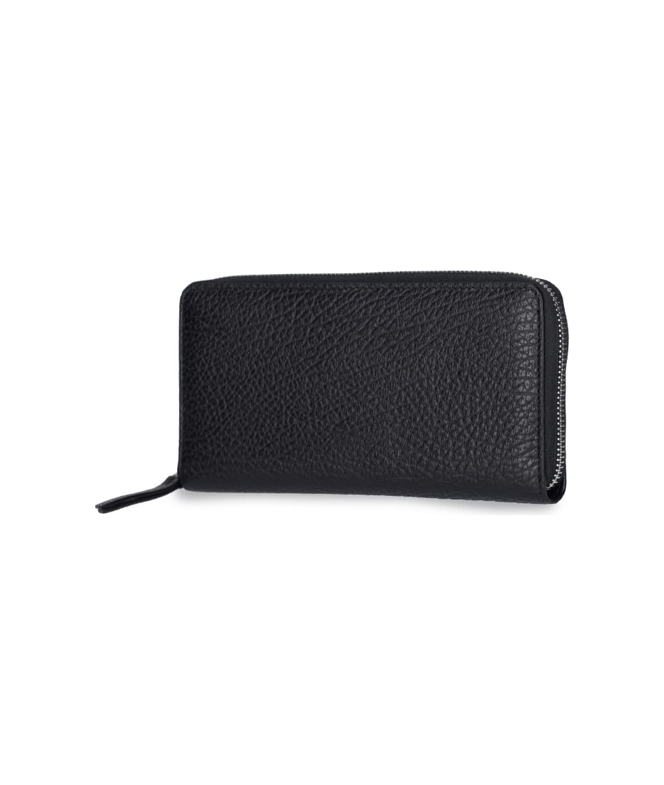 Maison Margiela Black 'four Stitches' Wallet | italist