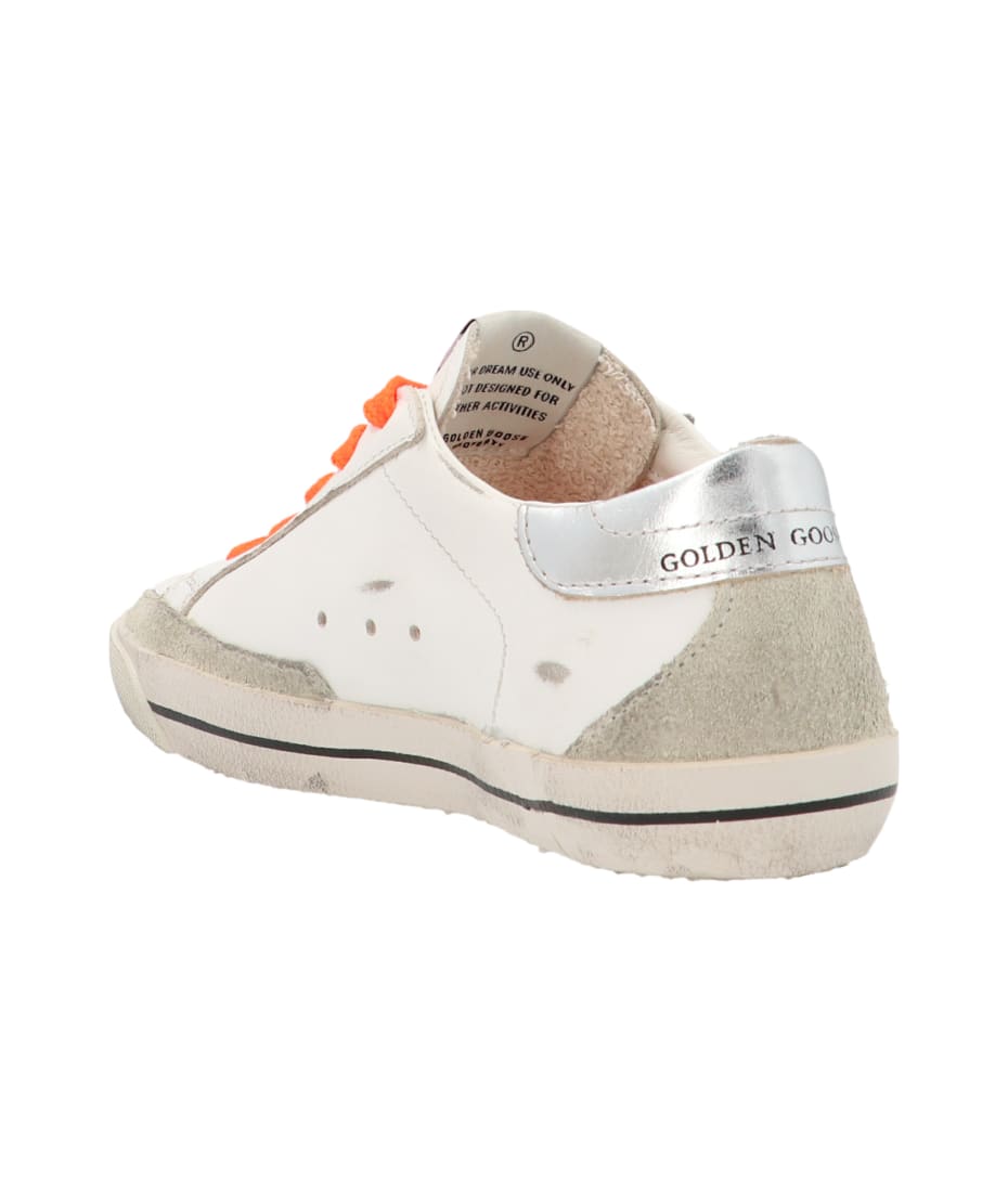 golden goose white ice silver turquoise