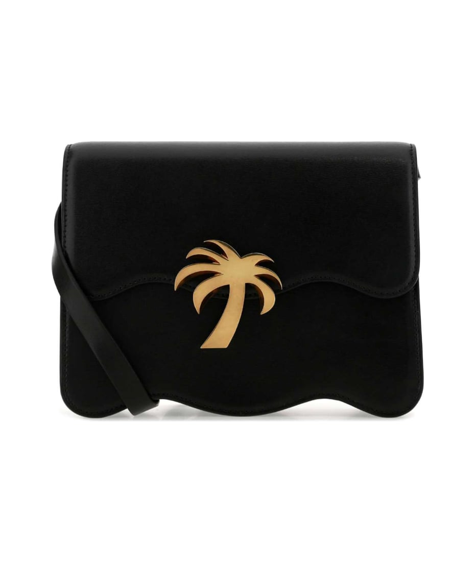 【関税&送料込】Palm Angels Palm Beach Bag Palm Angels logo-appliqué Straw Beach Bag | Silver | FARFETCH JO