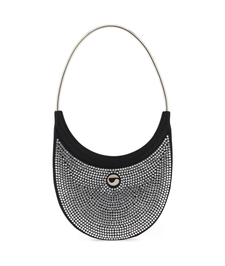 トートバッグ COPERNI Embellished Fabric Ring Swipe Shoulder Bag Coperni Embellished Fabric Ring Swipe Shoulder Bag | italist