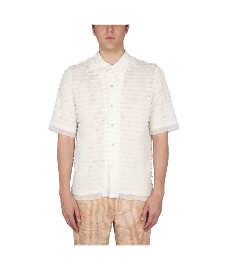 Tシャツ・カットソー Sefr SS23 NOAM SHIRT (SS23NOAM_WHIEVEIL) Séfr Noam Shirt | italist