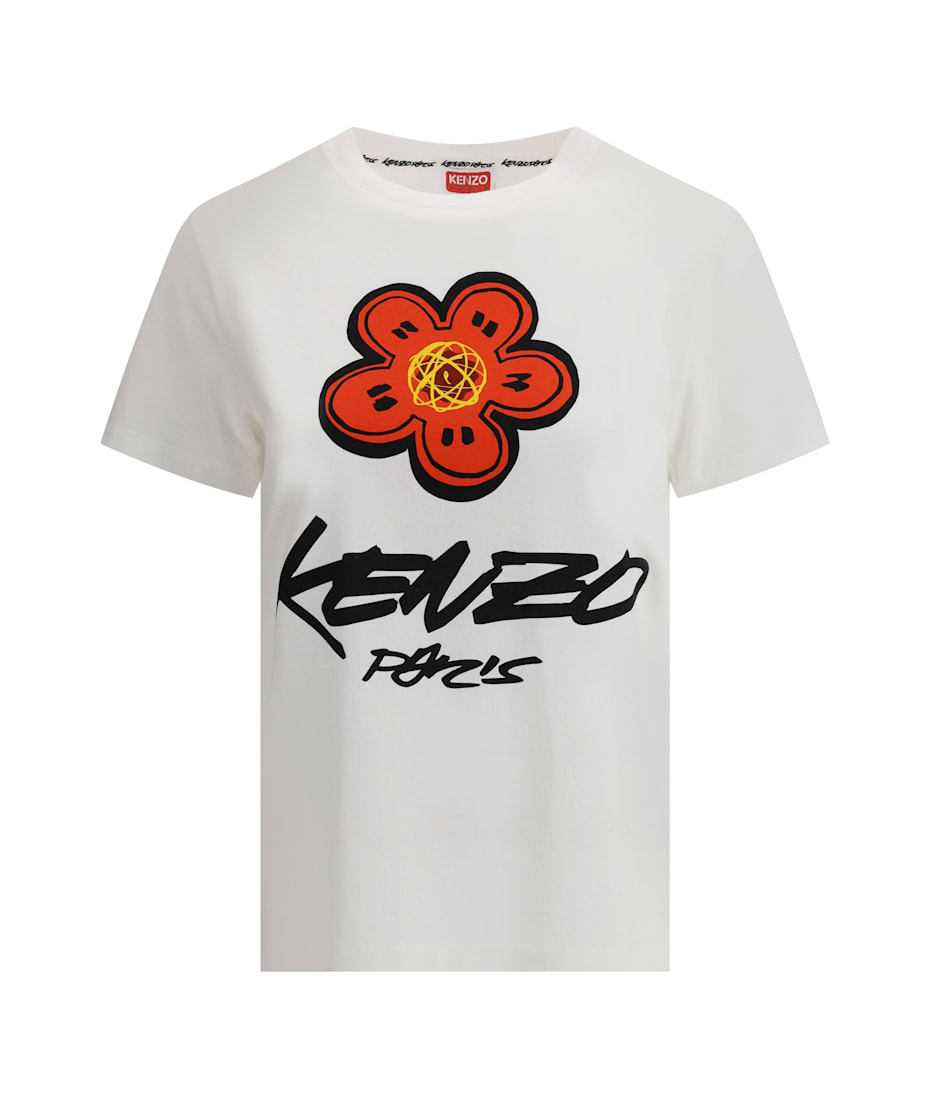 Tシャツ・カットソー KENZO FW25 KENZO FUTURA PRINT T-SHIRT (FF65TS2524SG 02) Kenzo x Futura 2000' T-shirt in cotton | Men's | KENZO