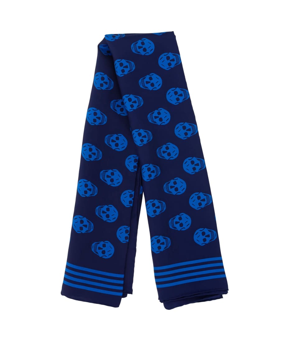 【送料&関税込】Alexander McQueen Biker Skull Foulard Alexander McQueen Biker Skull Foulard | italist