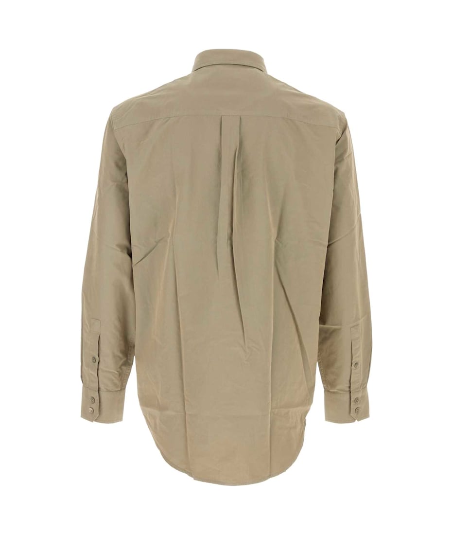 Burberry Khaki Poplin Shirt | italist