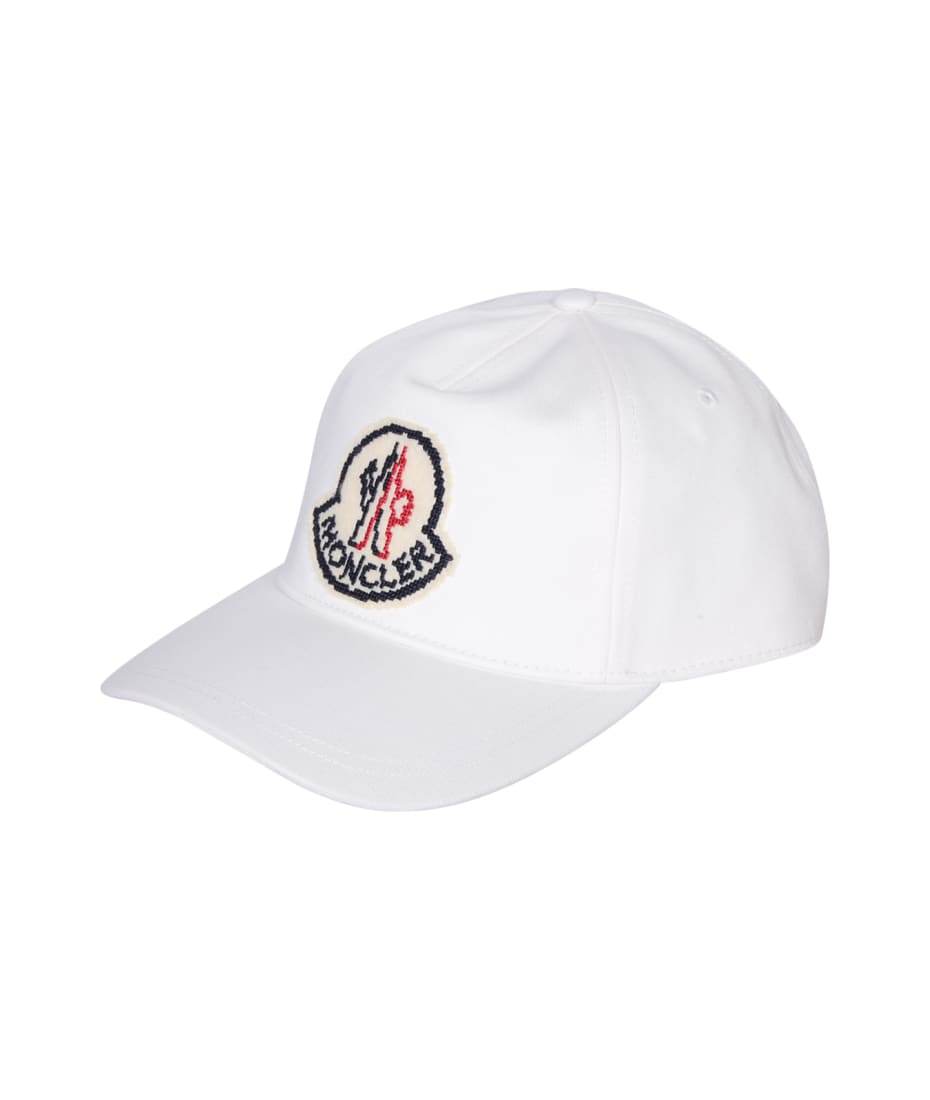 【送料&関税込】Moncler Cotton Hat With Logo Patch - Unisex Moncler Cotton Hat With Logo Patch | italist