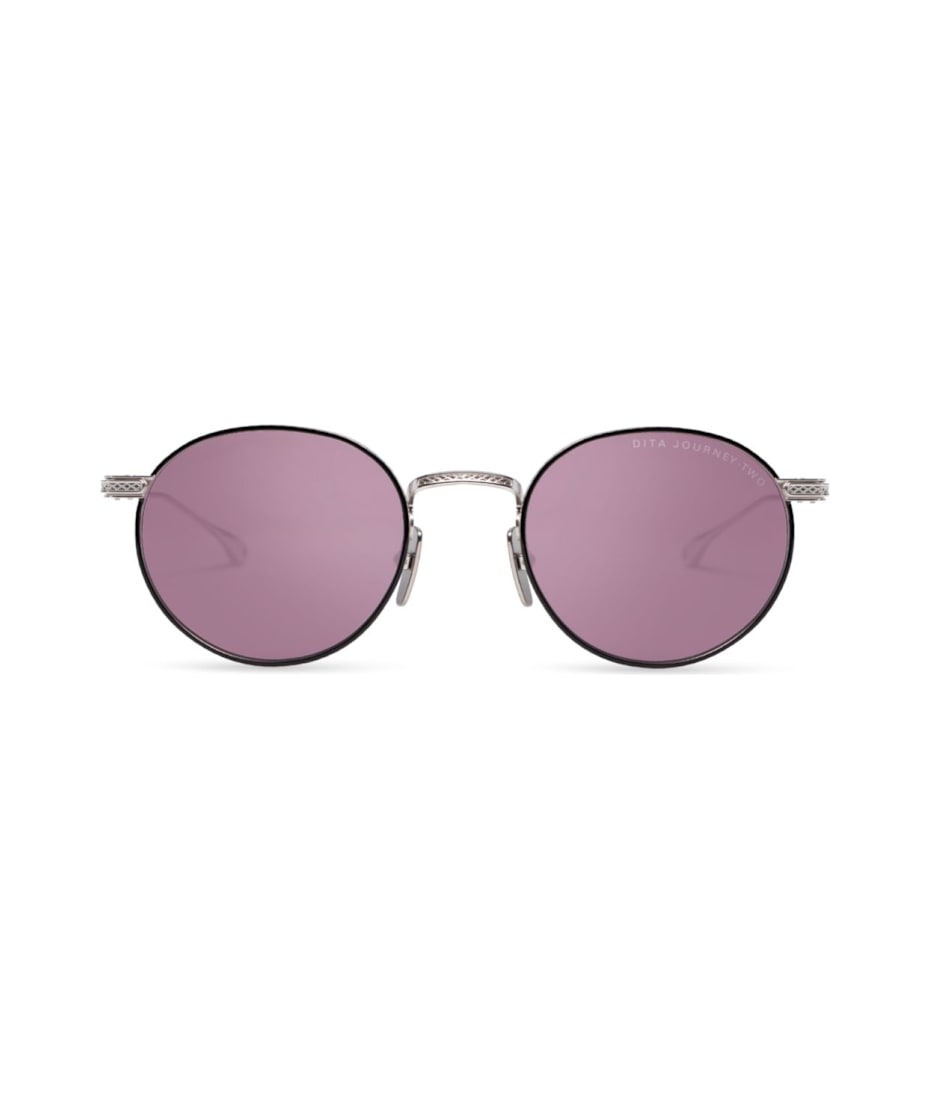 サングラス DITA Dita Eyeweare - Journey Two - Silver-Black JOURNEY-TWO - DITA Eyewear Official
