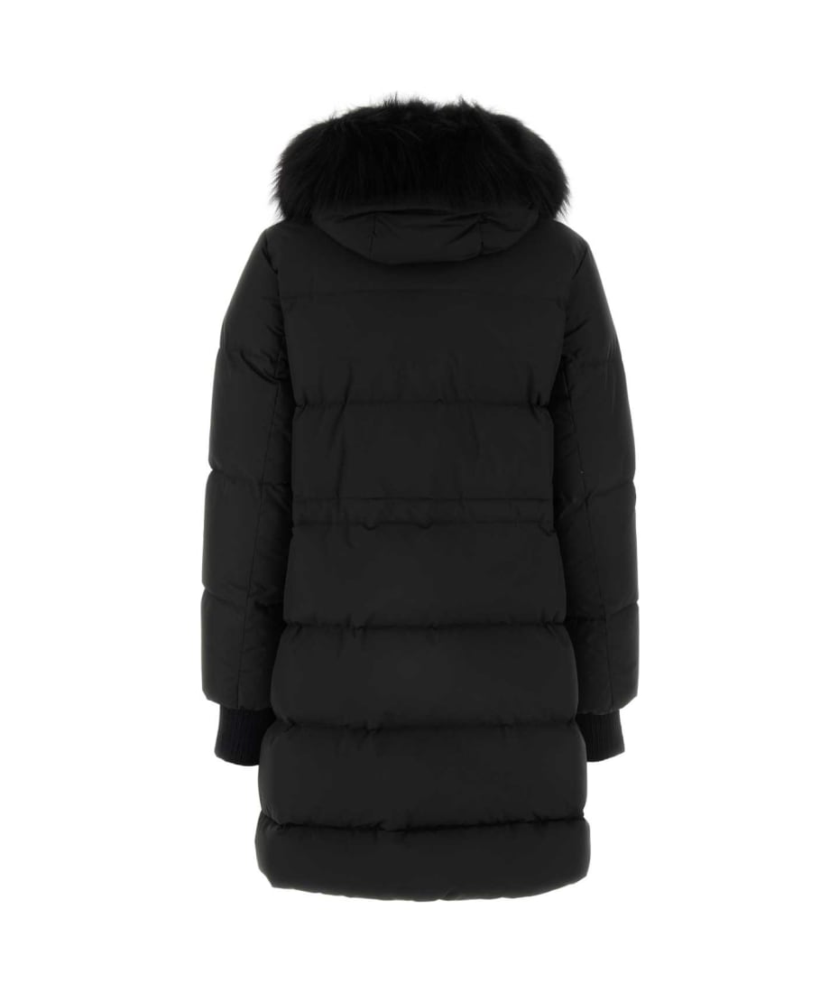 Moorer Black Polyester Talassa Down Jacket | italist, ALWAYS Moorer Black Polyester Talassa Down Jacket | italist, ALWAYS