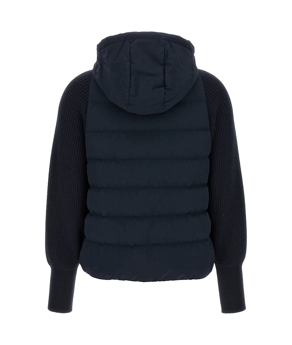 Brunello Cucinelli Two-material Puffer Jacket | italist