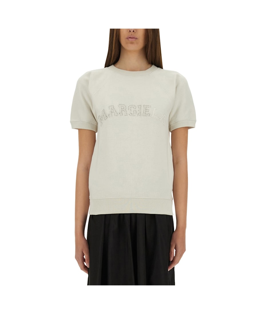 Tシャツ・カットソー Maison Margiela SHORT-SLEEVED SWEATSHIRT Maison Margiela Short-sleeved Sweatshirt | italist