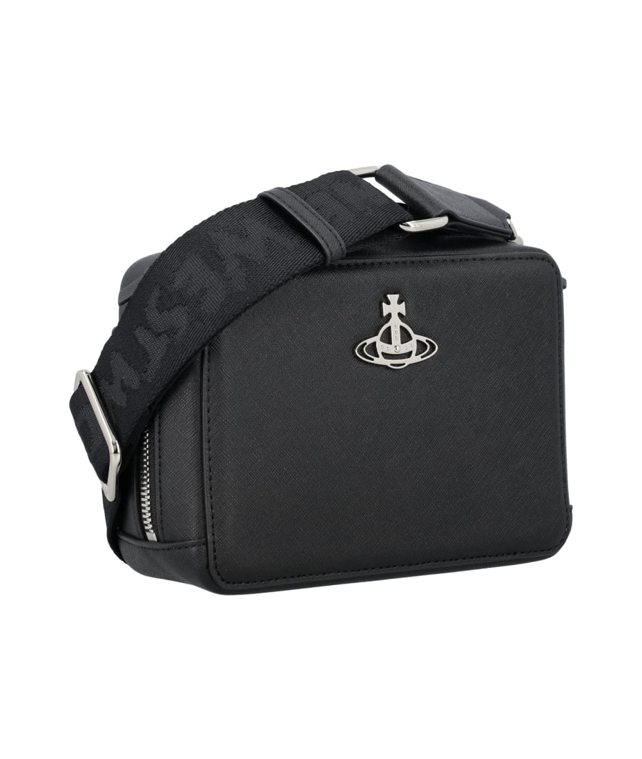 ★vivienne westwood★ ロゴ入り Melih Camera Bag 関税込* Vivienne Westwood Melih Camera Bag | italist
