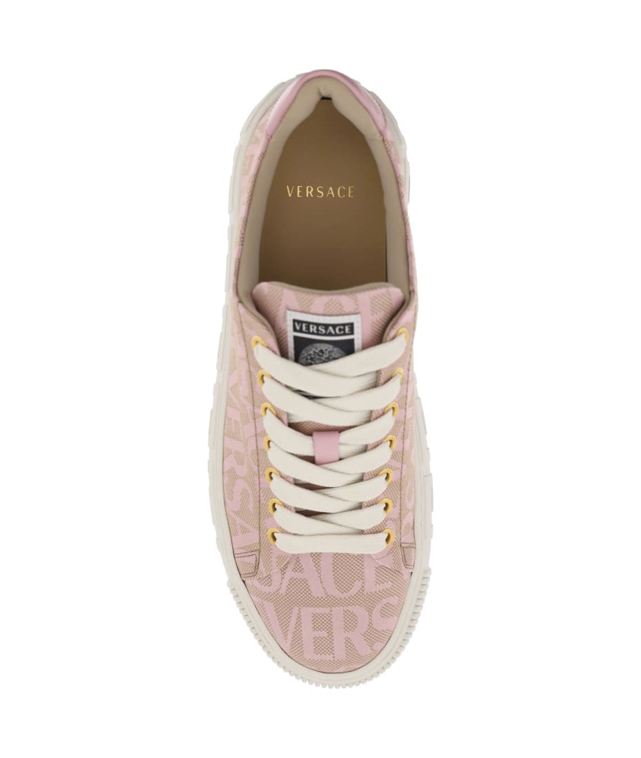 スニーカー VERSACE Women Sneakers 1013568 1A100782W110 WHITE Greca Sneakers White | VERSACE CA