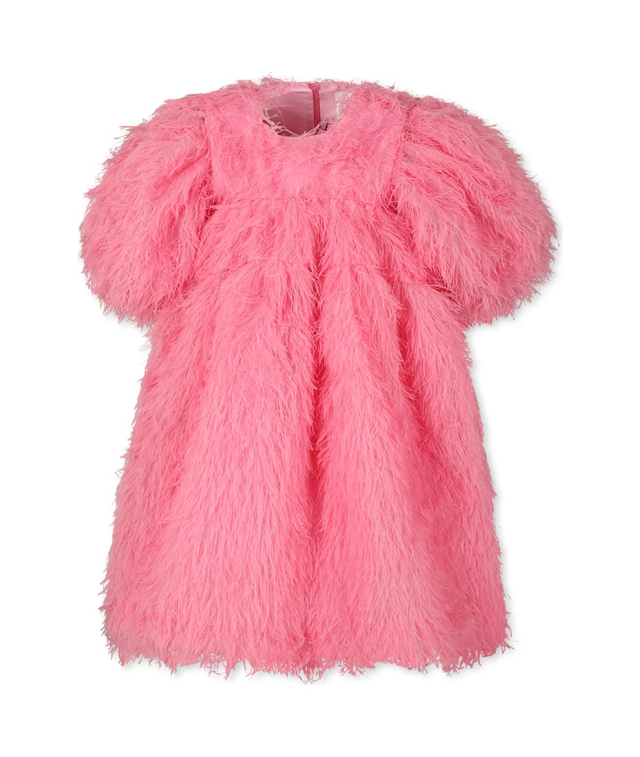 ワンピース Caroline Bosmans Pink Collared Air Dress Caroline Bosmans Pink Collared Air Dress – Ladida