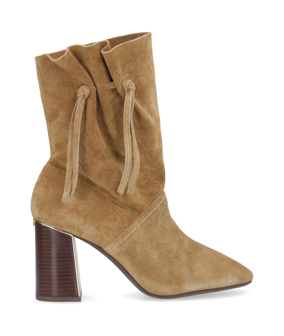 gigi suede bootie