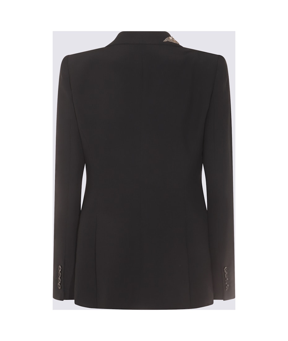 ジャケット MCQUEEN BLACK VISCOSE BLAZER Alexander McQueen Black Viscose Blend Blazer | italist