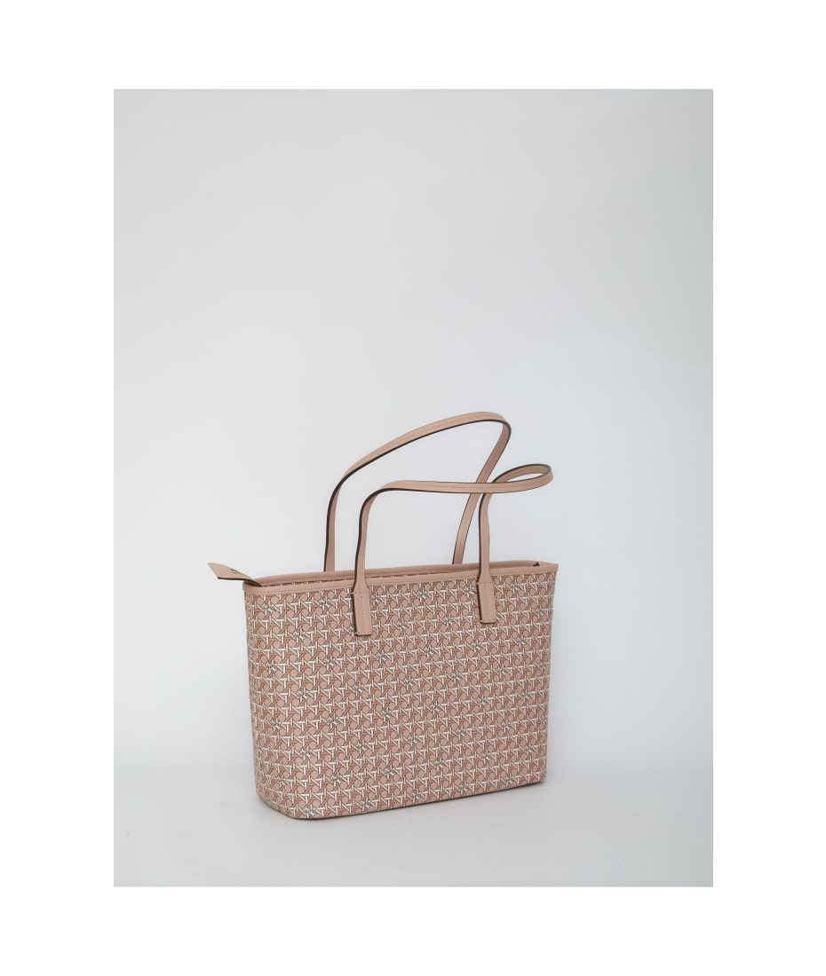 Tory Burch Raffia Basket Weave Tote