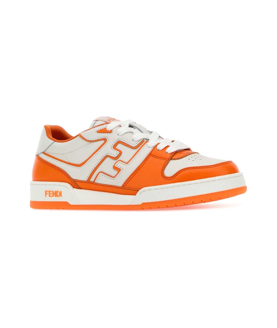 スニーカー FENDI TWO-TONE LEATHER FENDI MATCH SNEAKERS Two-tone Leather Fendi Match Sneakers | italist
