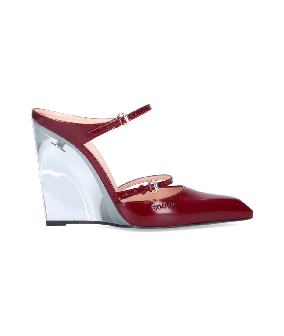 Gucci Wedge Sabots | italist