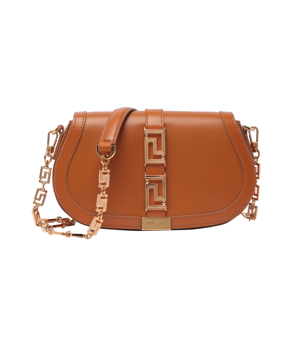 ハンドバッグ Versace Greca Goddess Leather Crossbody Bag Versace Greca Goddess Crossbody Bag | italist