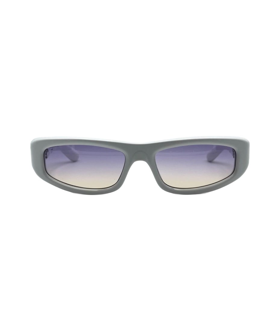 Roller White Sunglasses