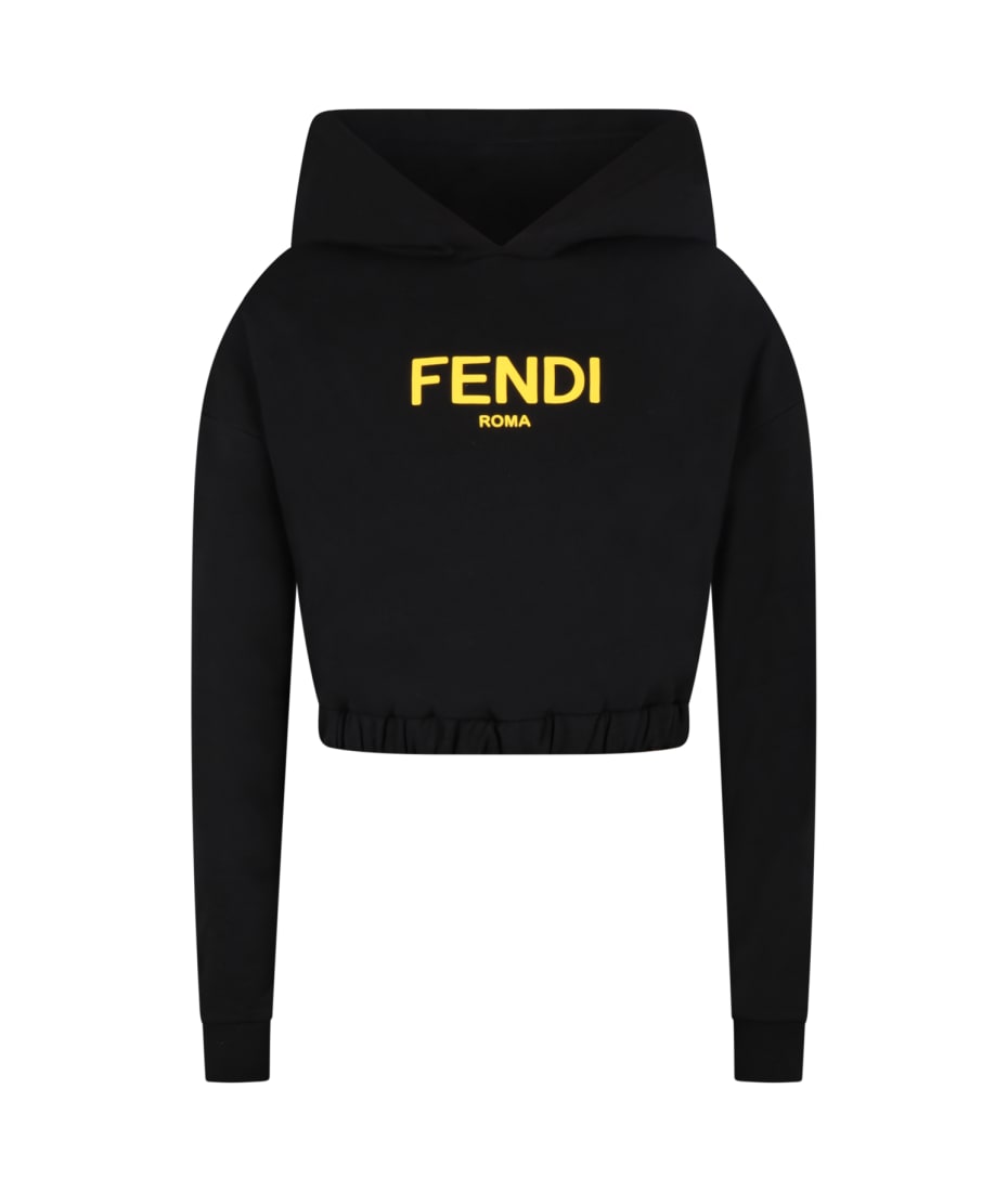 Fendi yellow hot sale sweatshirt