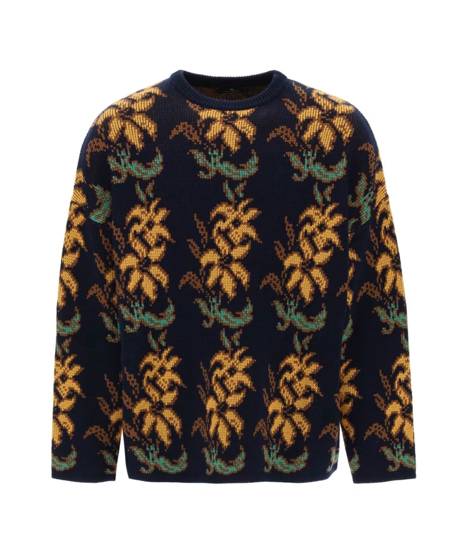 Etro Sweater With Floral Pattern | italist