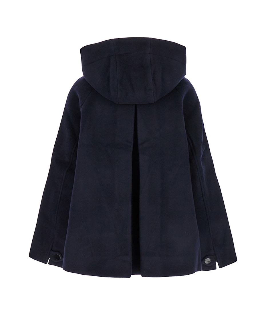 24AW【GANNI】Boiled Wool Midi Jacket Sky Captain Boiled Wool Midi Jacket | GANNI